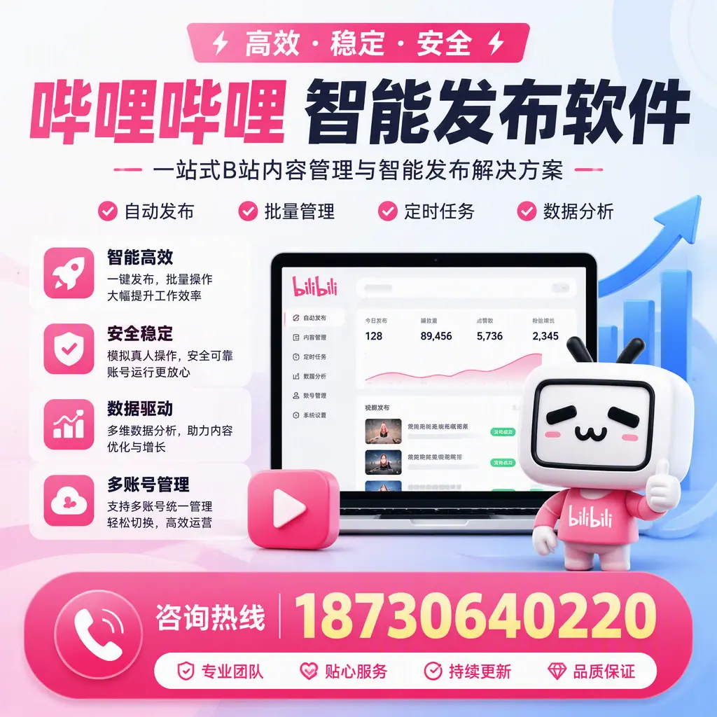 哔哩哔哩智能发布软件适用场景分析：在 昌吉 的最佳实践